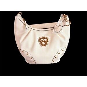 Juicy Couture In Her Juicy Era Hobo Purse - Soft White NWT